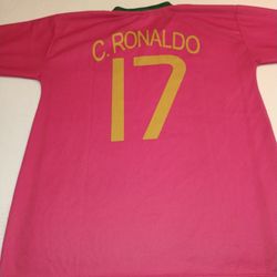 2006 Portugal Jersey Cristiano Ronaldo Debut #17