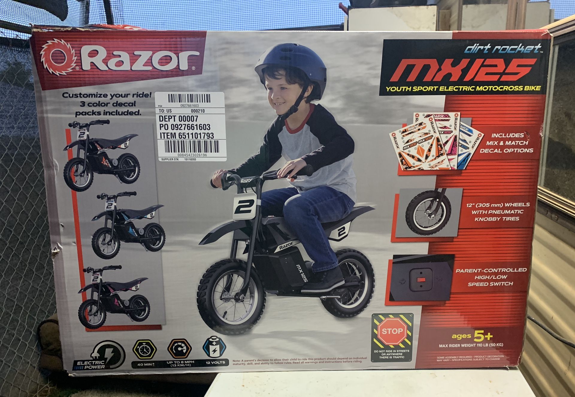 Razor Dirt Bike