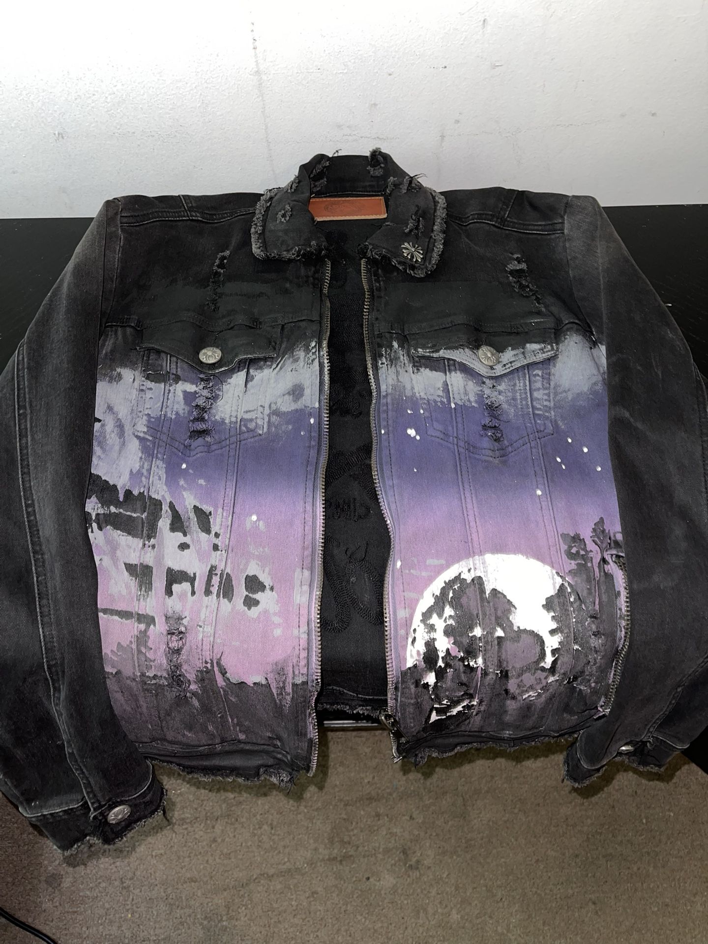 Black Men’s Denim Jacket