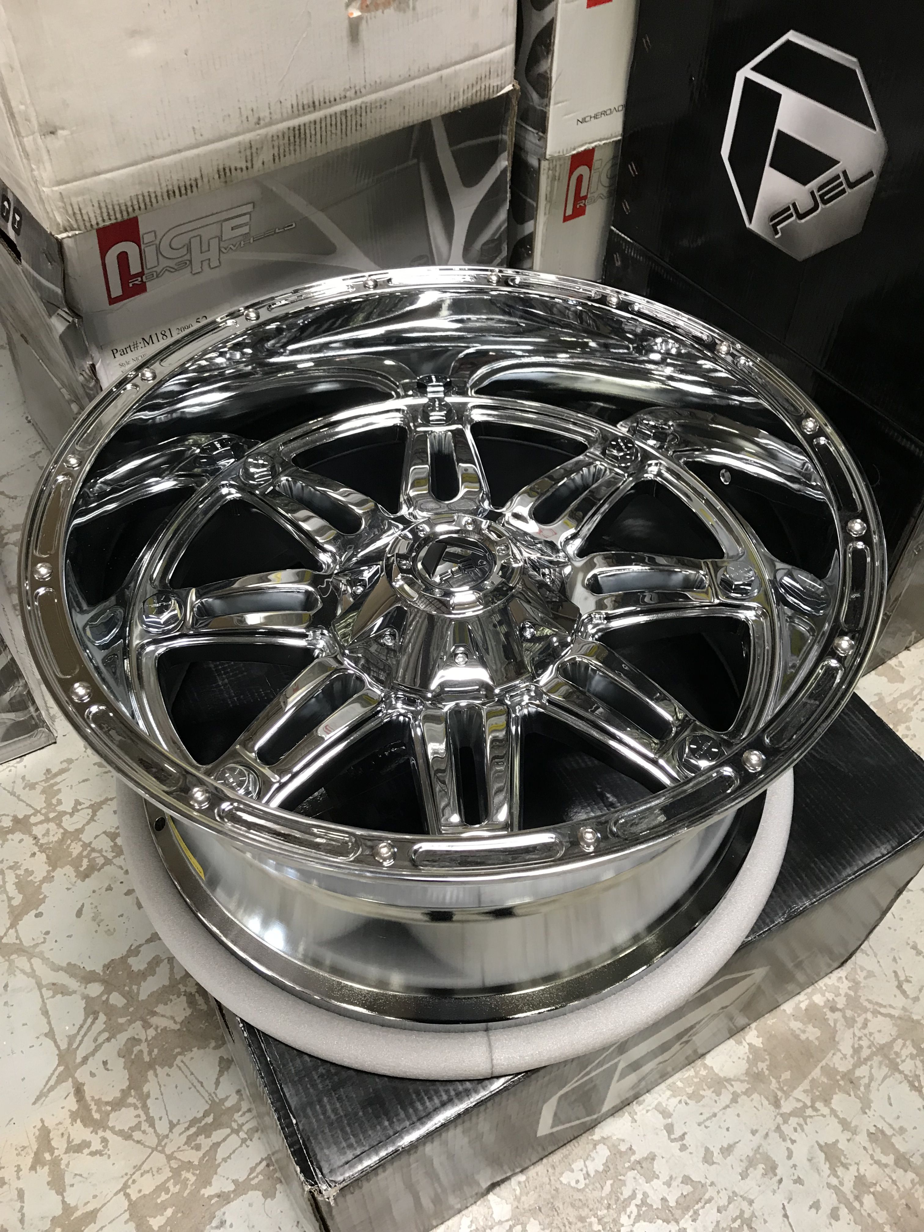 Brand New 22" Inch Fuel Hostage 22X11 Wheels Rims Rines Aros 6X135 6X5.3 6X139.7 6X5.5