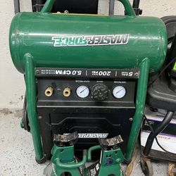 Master Force Portable Air Compressor 200PSI Max