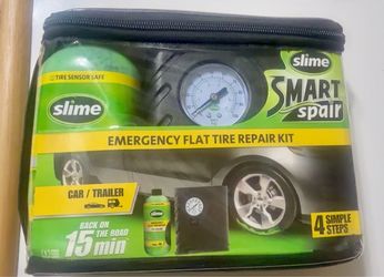 Slime Smart Spair Emergency Flat Tire Repair Kit