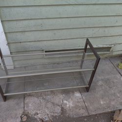 Meta L Rack Shoe Storage 