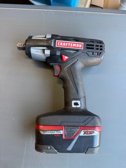Craftsman C3 19.2V 1/2” Impact Wrench Kit - 4Ah Lithium Battery + Charger