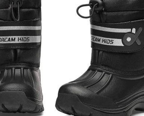 NEW size 7 oddler Snow Boots Boys & Girls Lightweight Waterproof Cold