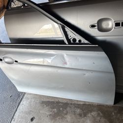 2012-2018 BMW 3 Series Front Door Shell Passenger Side Silver color ORM