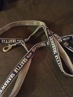 Seahawks dog leash for small dog
