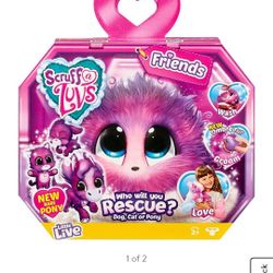 NEW SCRUFF-A-LUVS FRIENDS