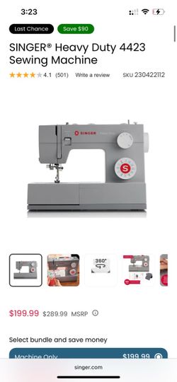 Singer Heavy Duty Sewing Machine