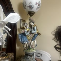 Italian Antique Lamp 