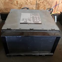 ALPINE DOUBLE DIN AFTERMARKET CAR STEREO! ASKING $75