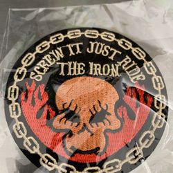 Bikers Iron On Patch