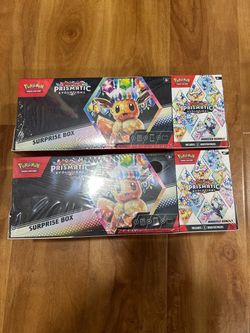 Prismatic Evolutions (PRE) Booster Bundle & Surprise Box Bundle