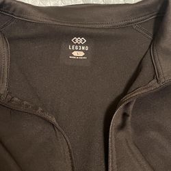 Jacket- LEG3ND, Black Full zip, Large