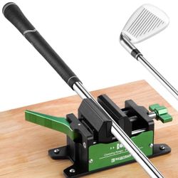 Aluminum Golf Club Vice Clamp Quick Release Golf Shaft Clamp Golf Club Vise Clamp Golf Grip Removal Tool golf regripping station