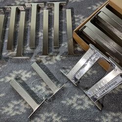 Matching IKEA Aluminum Shelf Brackets 12. per pair for 11 inch / 6. per pair for 7 inch