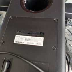 Tv, Sound bar, Subwoofer