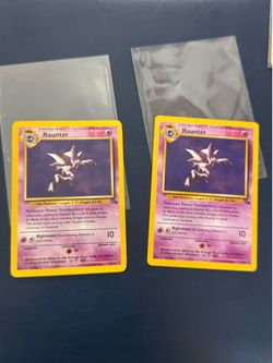 Haunter Pokemon card