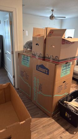 Moving Boxes - - $400+ value