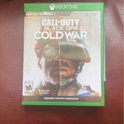 Cold war Xbox One