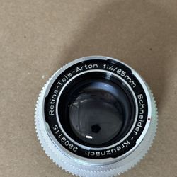 Kodak Retina Reflex 85mm Lens
