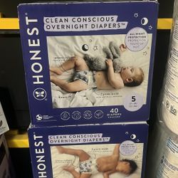 Honest Over Night Diapers
