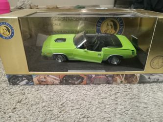 Franklin mint plymouth hemi cuda die cast