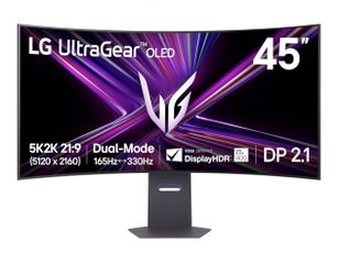 LG 45GX950A-B 45 pulgadas Ultragear 5K2K WUHD (5120 x 2160) Monitor OLED Curvo para Juegos