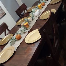 Solid Wood Dining Room Table