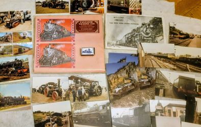 Railroad memorabilia lot