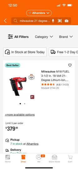 Milwaukee M18 Fuel 3-1/2 In 18 Volt 21