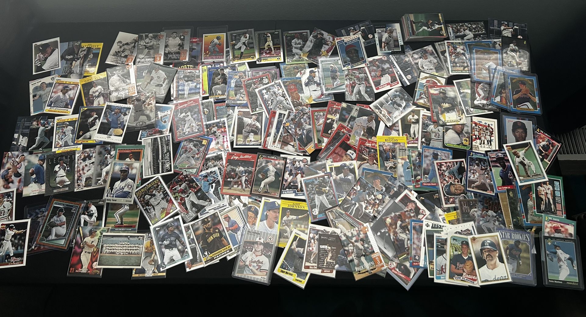 Baseball Card Lot 1980’s to 2025 Zoom in on Pics to see