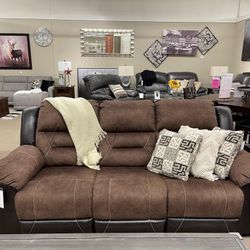 Reclining Sofa In Stock For Immediate Delivery 