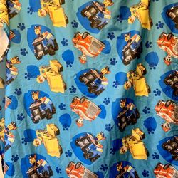 Like NEW Paw Patrol crib/toddler Sheet (top Sheet Only)