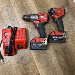 Milwaukee Fuel Brushless Drill Set