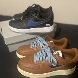 Nike Air Force 1 And Dunk Prm Sz 8