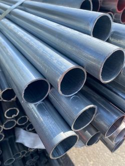 1 5/8'' × 20 ft - Galvanized Round Tube