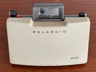 Vintage Polaroid Automatic 210 Folding Land Camera, 1960s Collectible