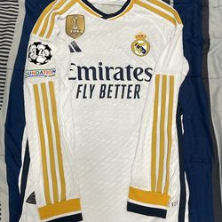 Real Madrid CF Long Sleeve 23/24 Home Jersey