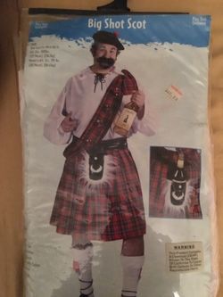 Halloween Big Scotsman costume.