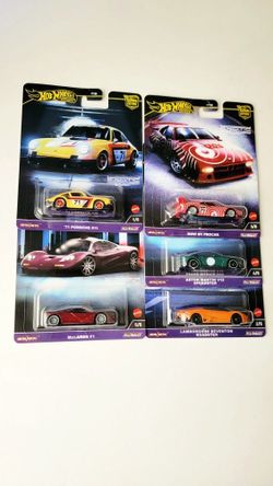 Hot Wheels Exotic Envy  Premium Lot Of 5 Cars 