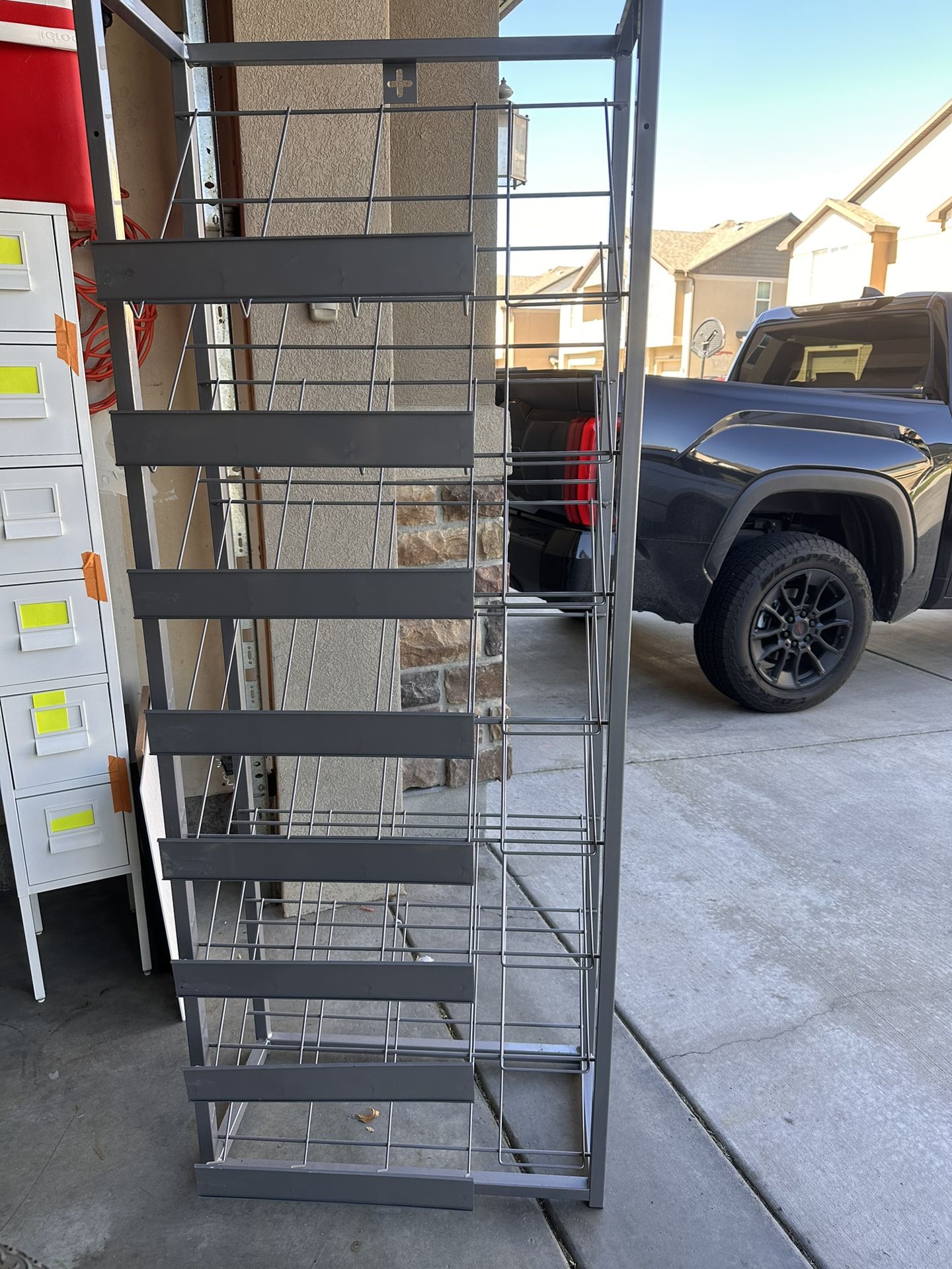 Metal Shelving Unit