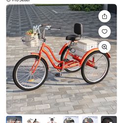 Three Wheel Bike With Accessories