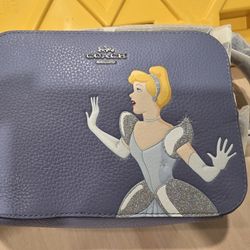 Coach Disney Cinderella Camera Bag New