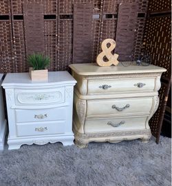 French Provincial Dresser and Nightstand Set