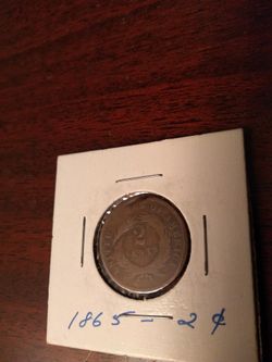 RARE 2 CENT OLD COIN!