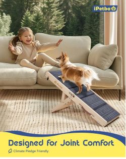 iPetba Folding Wooden Dog small Ramp