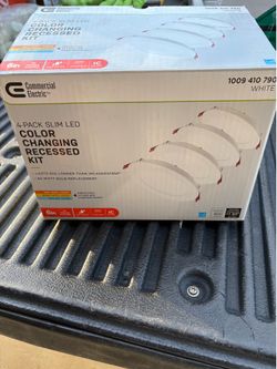 GE flush mount LED ceiling lights
