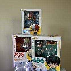 My hero academia nendoroid here edition 3 set