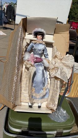 American  Fashion Doll-porcelain doll, “Victoria”